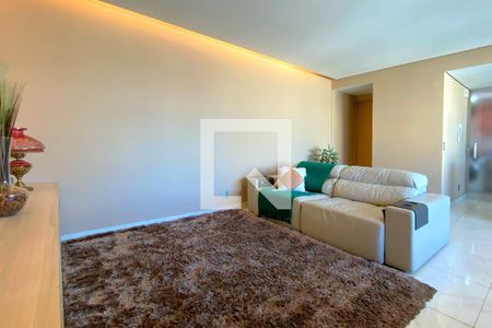 Sala de apartamento à venda com 3 quartos, 88m² em Grajaú, Belo Horizonte