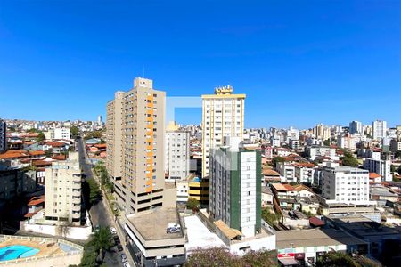 Vista da varanda de apartamento à venda com 3 quartos, 88m² em Grajaú, Belo Horizonte
