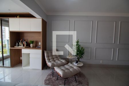 Sala de apartamento para alugar com 2 quartos, 81m² em Jardim Caravelas, São Paulo