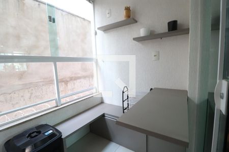 Varanda gourmet de apartamento para alugar com 3 quartos, 90m² em Santa Mônica, Uberlândia