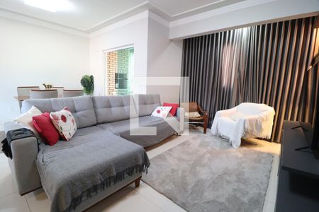 Sala de apartamento para alugar com 3 quartos, 90m² em Santa Mônica, Uberlândia