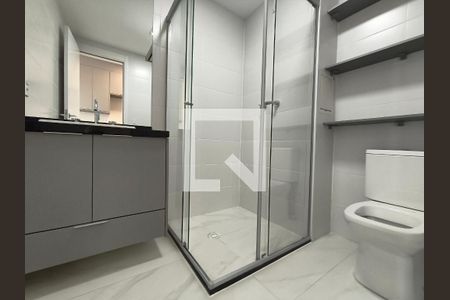 Banheiro de kitnet/studio para alugar com 1 quarto, 24m² em Alto do Ipiranga, São Paulo