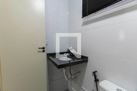 Banheiro Social de kitnet/studio para alugar com 1 quarto, 27m² em Vila Formosa, São Paulo