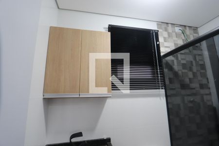 Banheiro de kitnet/studio para alugar com 1 quarto, 27m² em Vila Formosa, São Paulo