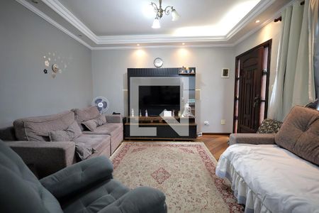 Sala de casa para alugar com 4 quartos, 278m² em Vila Camilópolis, Santo André