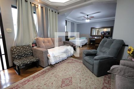 Sala de casa para alugar com 4 quartos, 278m² em Vila Camilópolis, Santo André
