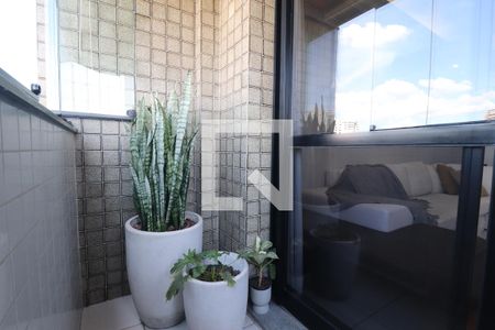 Varanda Sala de apartamento à venda com 3 quartos, 96m² em Jardim Utinga, Santo André