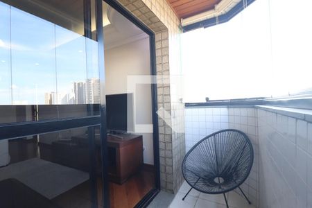 Varanda Sala de apartamento à venda com 3 quartos, 96m² em Jardim Utinga, Santo André