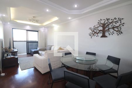 Sala de apartamento à venda com 3 quartos, 96m² em Jardim Utinga, Santo André
