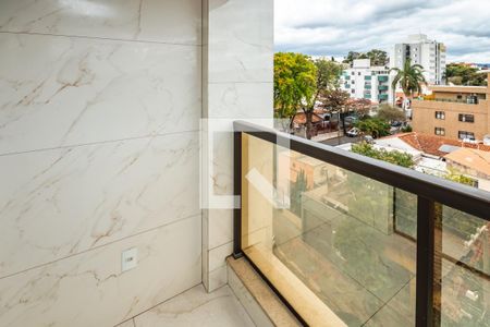 Vista da Sacada -Sala de apartamento à venda com 4 quartos, 262m² em Santa Rosa, Belo Horizonte