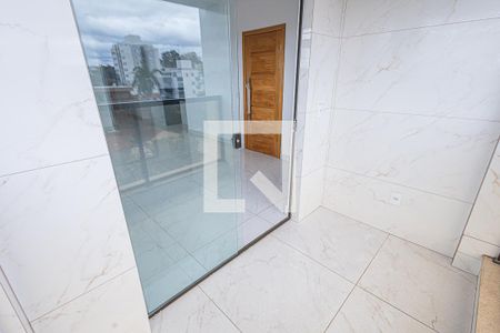 Varanda da Sala de apartamento à venda com 4 quartos, 131m² em Santa Rosa, Belo Horizonte