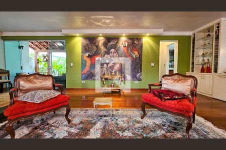 Sala de casa para alugar com 6 quartos, 392m² em Jardim Marajoara, São Paulo