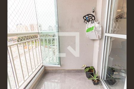 Varanda da Sala de apartamento à venda com 2 quartos, 51m² em Mooca, São Paulo