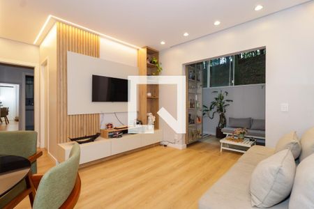 Sala de apartamento à venda com 3 quartos, 89m² em Jardim Wanda, Taboão da Serra