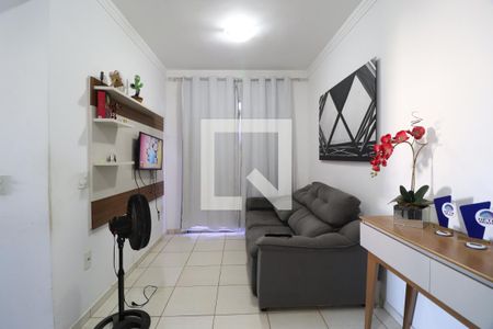 Sala de apartamento para alugar com 2 quartos, 56m² em Laranjeiras, Uberlândia