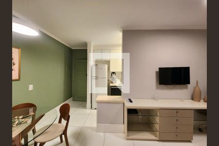 Sala de apartamento para alugar com 1 quarto, 36m² em Vila Nova Conceição, São Paulo
