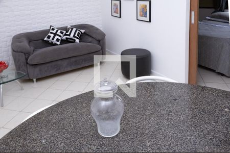 Sala de apartamento para alugar com 1 quarto, 39m² em Brotas, Salvador