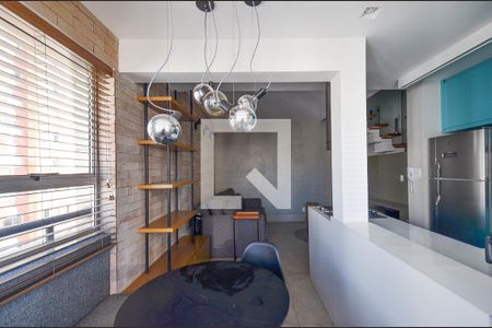 Varanda de apartamento para alugar com 1 quarto, 54m² em Lourdes, Belo Horizonte