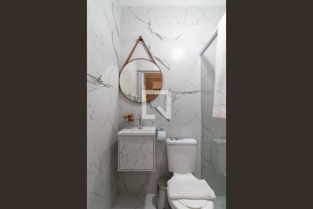 Banheiro de apartamento para alugar com 1 quarto, 45m² em Luz, São Paulo