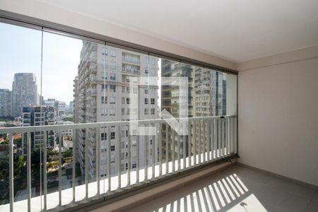 Varanda de kitnet/studio à venda com 1 quarto, 44m² em Pinheiros, São Paulo
