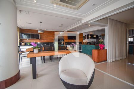 Varanda gourmet de apartamento à venda com 4 quartos, 242m² em Chácara Santo Antônio (Zona Leste), São Paulo