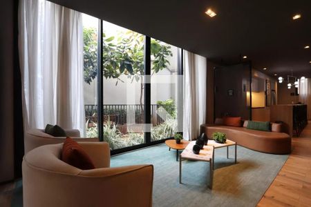 Área comum de kitnet/studio para alugar com 0 quarto, 23m² em Vila Mariana, São Paulo