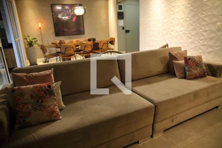 Sala de apartamento à venda com 3 quartos, 130m² em Baeta Neves, São Bernardo do Campo