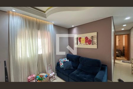 Sala de apartamento à venda com 2 quartos, 80m² em Parque Oratório, Santo André