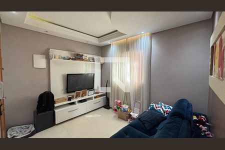 Sala de apartamento à venda com 2 quartos, 80m² em Parque Oratório, Santo André