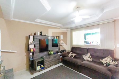 Sala de casa à venda com 3 quartos, 107m² em Parque João Ramalho, Santo André