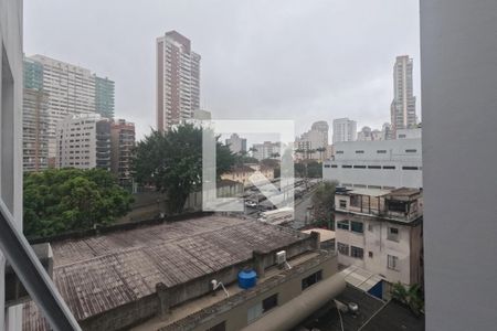 Vista do Quarto de apartamento para alugar com 1 quarto, 57m² em Boqueirão, Santos