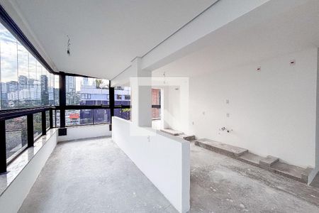 Sala/Cozinha de apartamento à venda com 3 quartos, 264m² em Vila Madalena, São Paulo