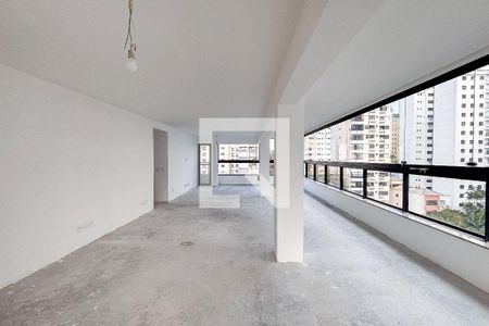 Sala/Cozinha de apartamento à venda com 3 quartos, 264m² em Vila Madalena, São Paulo