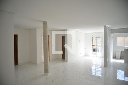 Sala de apartamento à venda com 3 quartos, 105m² em Vila Curuçá, Santo André