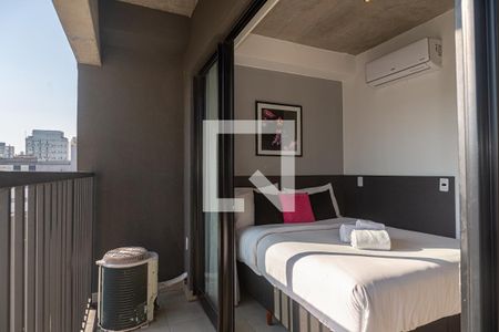 Varanda do Studio de kitnet/studio à venda com 1 quarto, 19m² em Bela Vista, São Paulo