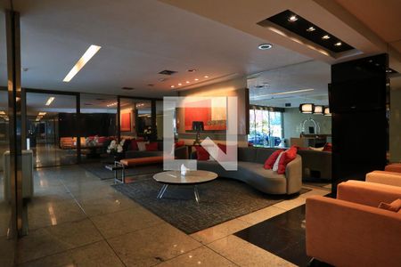 Hall de apartamento à venda com 1 quarto, 32m² em Lourdes, Belo Horizonte