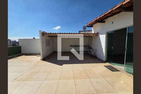 Terraço de apartamento à venda com 4 quartos, 215m² em Sion, Belo Horizonte