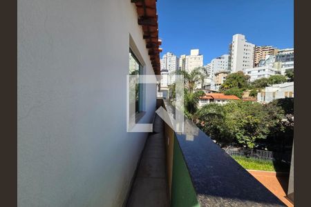 Varandinha do Terraço de apartamento à venda com 4 quartos, 215m² em Sion, Belo Horizonte