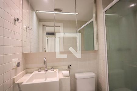 Banheiro da Suíte de apartamento à venda com 1 quarto, 45m² em Jardim Paulista, São Paulo