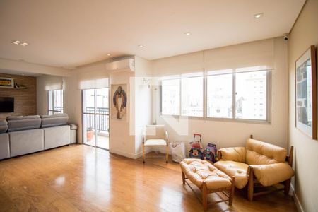 Sala de apartamento à venda com 3 quartos, 160m² em Brooklin, São Paulo