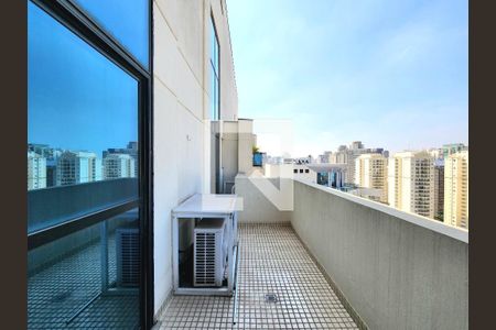 Varanda de apartamento à venda com 1 quarto, 68m² em Indianópolis, São Paulo