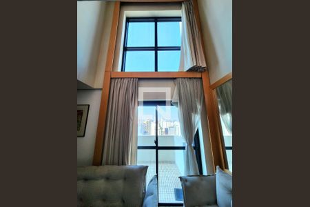 Sala de apartamento à venda com 1 quarto, 68m² em Indianópolis, São Paulo