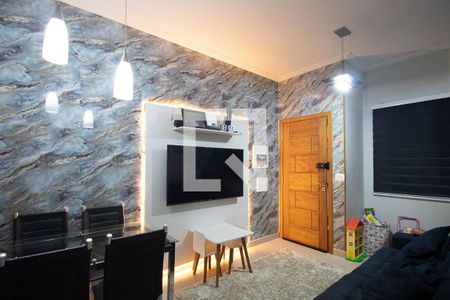 Sala de casa de condomínio para alugar com 2 quartos, 53m² em Vila Gustavo, São Paulo