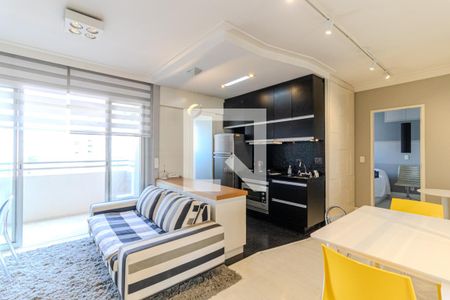 Sala de apartamento para alugar com 1 quarto, 45m² em Consolação, São Paulo
