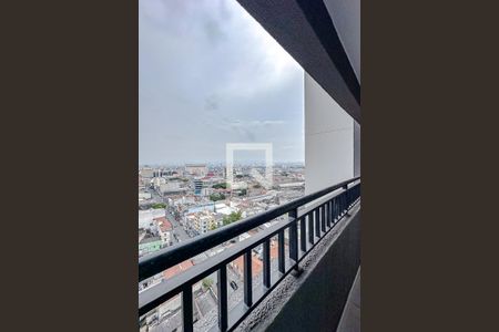 Varanda da Sala de apartamento para alugar com 1 quarto, 30m² em Belenzinho, São Paulo