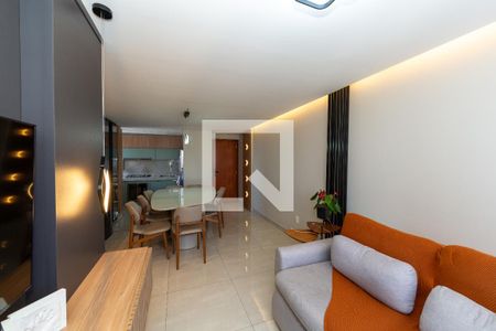 Sala de apartamento à venda com 3 quartos, 71m² em Padre Eustáquio, Belo Horizonte