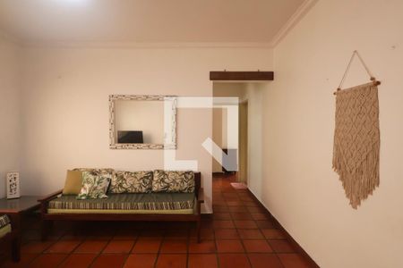 Sala de apartamento para alugar com 2 quartos, 97m² em Jardim Tres Marias, Guarujá