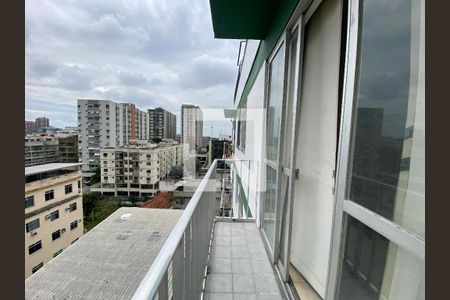 Varanda da Sala de apartamento à venda com 3 quartos, 60m² em Lins de Vasconcelos, Rio de Janeiro