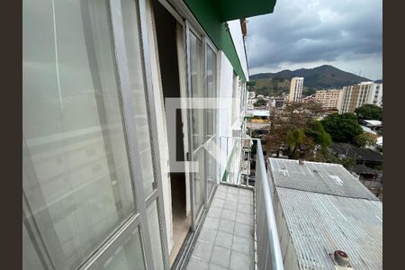 Varanda da Sala de apartamento à venda com 3 quartos, 60m² em Lins de Vasconcelos, Rio de Janeiro