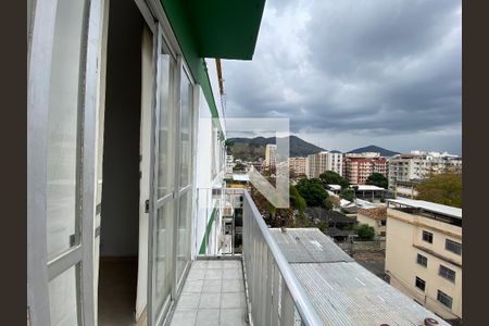 Varanda da Sala de apartamento à venda com 3 quartos, 60m² em Lins de Vasconcelos, Rio de Janeiro